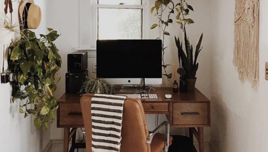 deco bureau scandinave vintage