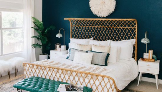 deco bleu canard blanc