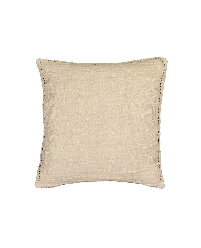 coussin lin naturel campagne