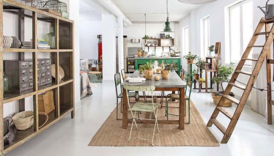 deco boheme industrielle