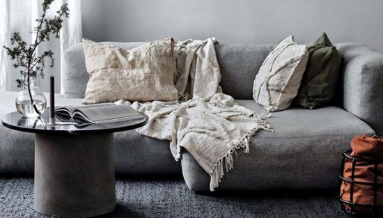 deco cosy gris