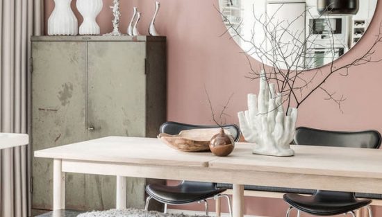 deco moderne rose