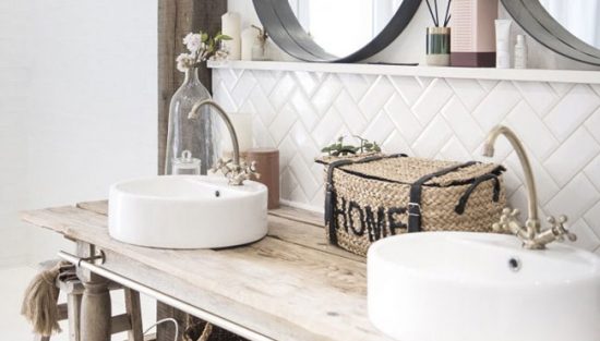 deco salle de bain boheme