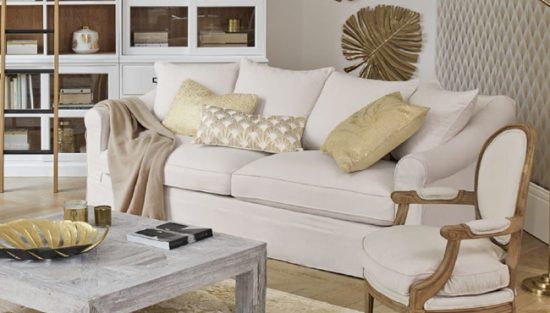 deco beige blanc dore