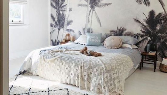 deco papier peint chambre