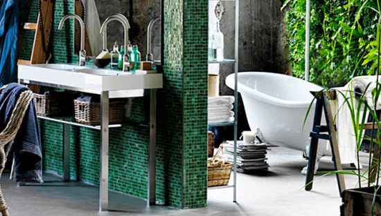 deco plante salle de bain