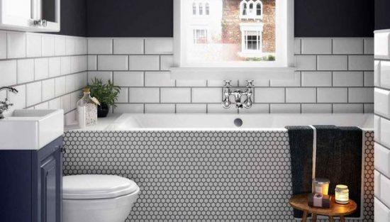 deco salle de bain bleu