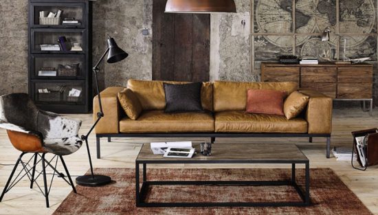 deco salon moderne industriel