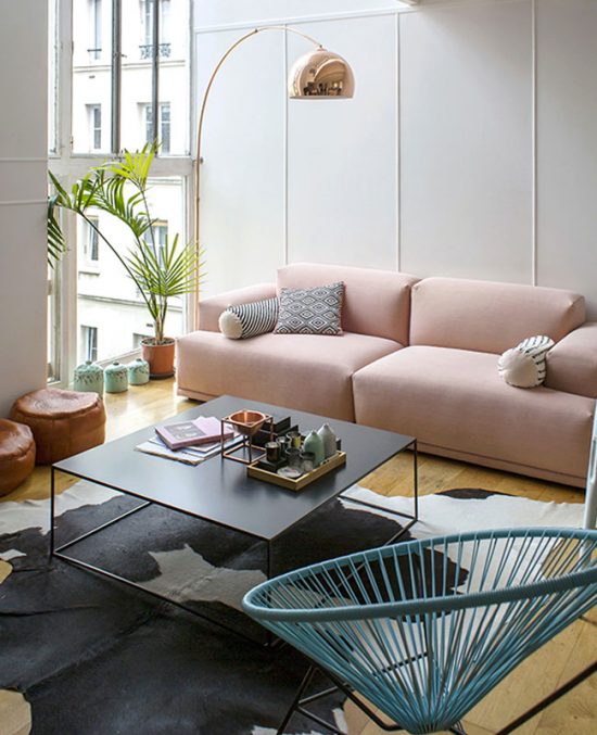 Une déco rose dans le salon My Blog Deco