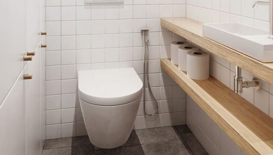 deco toilette wc scandinave