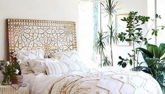 deco chambre boheme chic