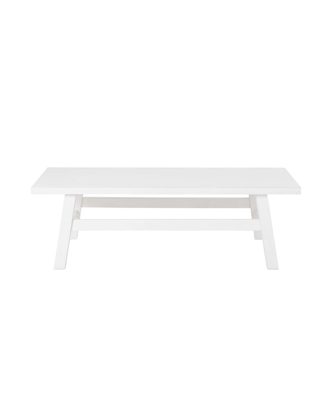table basse bois blanc