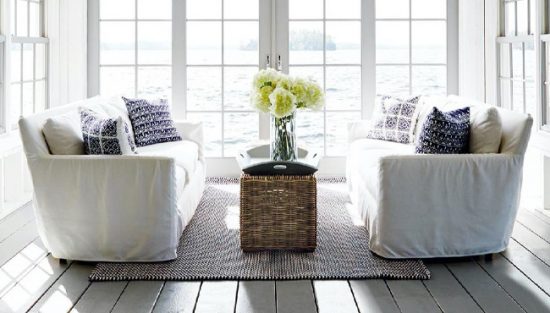 deco bord de mer gris blanc