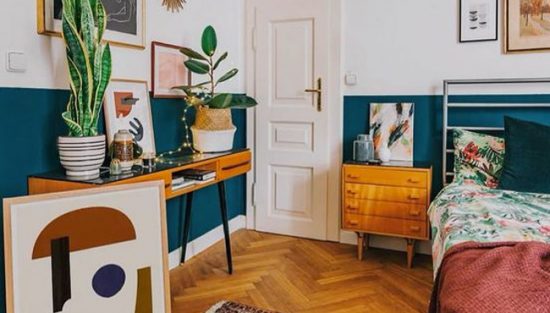 deco chambre boheme vintage