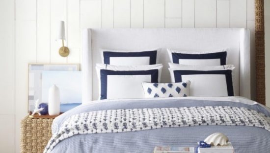 deco chambre bord de mer chic