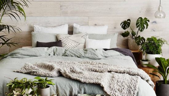 deco chambre nature vert