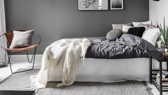 deco moderne gris blanc