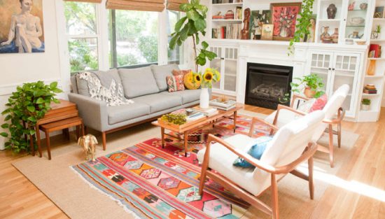 deco salon boheme vintage