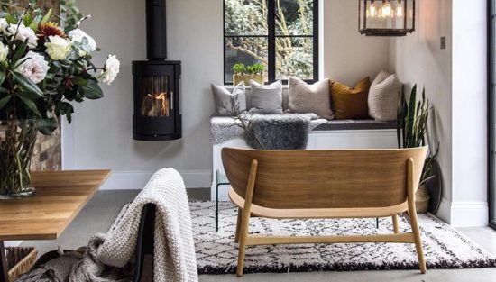 deco salon ethnique scandinave