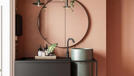 deco salle de bain terracotta