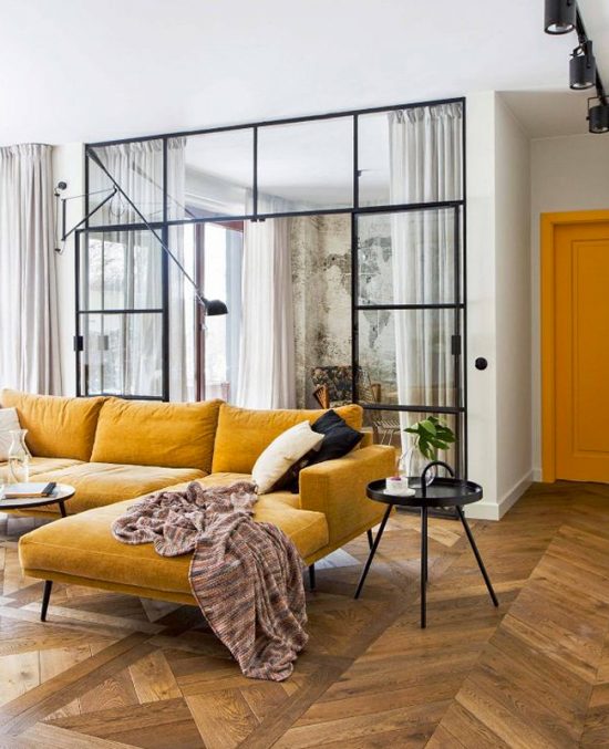 Canapé jaune moutarde : 7 modèles tendances | My Blog Deco