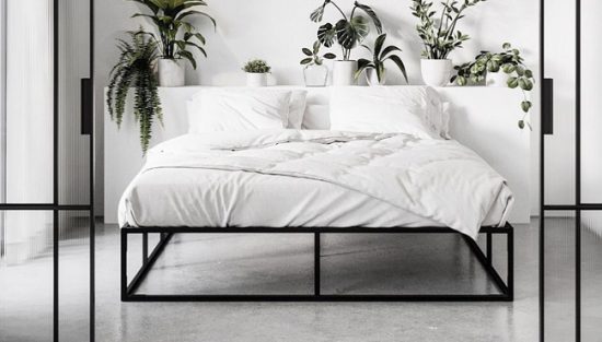 deco chambre moderne gris