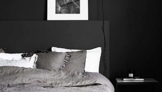 deco chambre noir