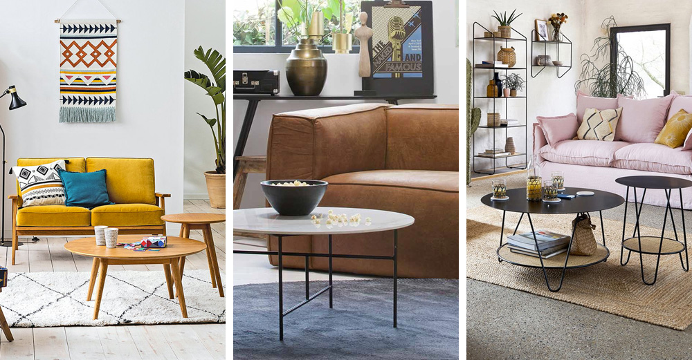 Une table basse ronde pour mon salon | My Blog Deco