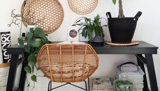 deco bureau tropical