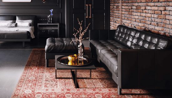 deco industrielle noir