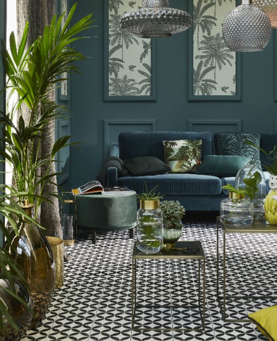 Le vert pour la déco du salon | My Blog Deco