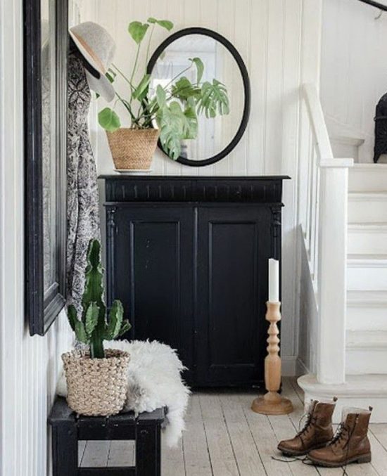 Une déco campagne chic dans l’entrée | My Blog Deco