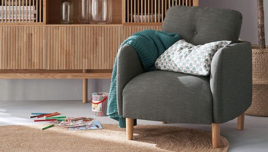 fauteuil vert