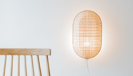 applique cannage Ikea Hack corbeille klyfta