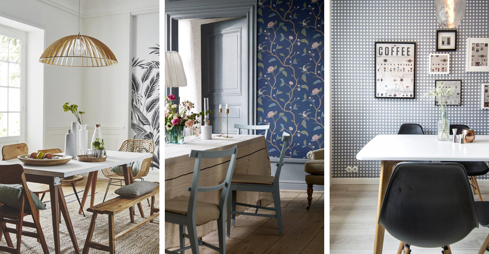 Quel papier peint pour la déco de la salle à manger ? | My Blog Deco
