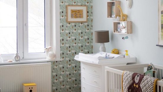 deco chambre bebe vert