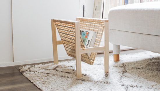 porte magazine sommardrom ikea hack