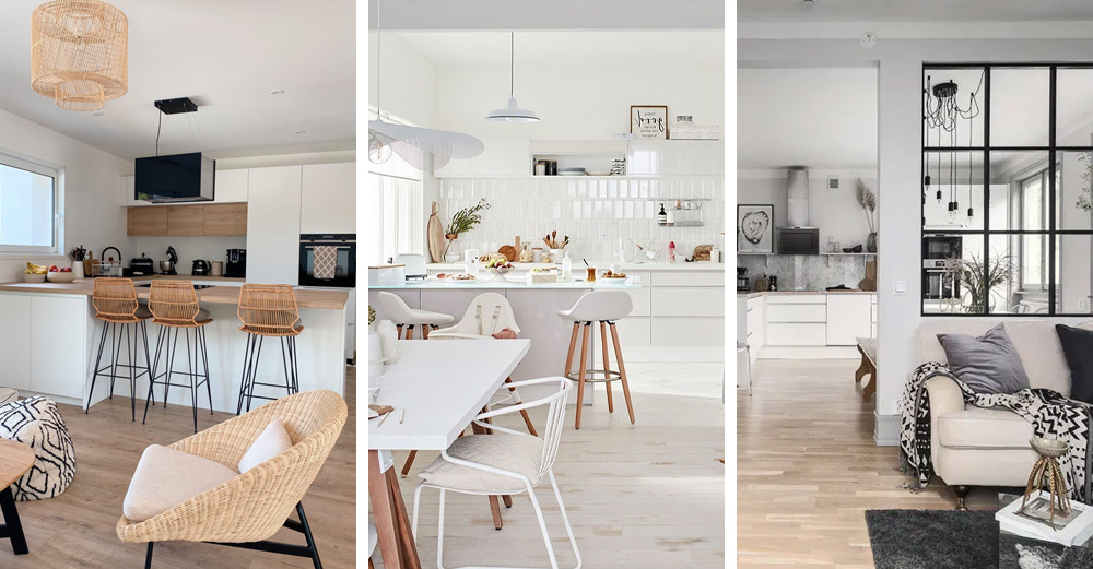 Comment décorer une cuisine ouverte sur le salon ? | My Blog Deco