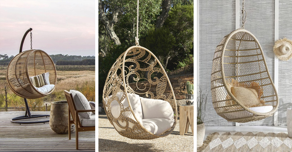 Fauteuil suspendu : mes modèles préférés | My Blog Deco