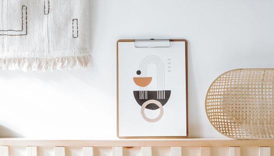 affiche moderne abstraite a imprimer