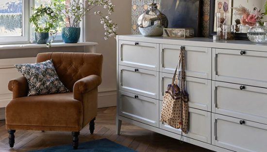 commode grise
