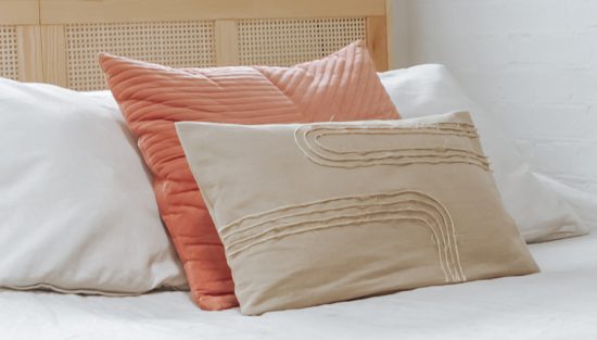 coussin motif ficelle tuto diy