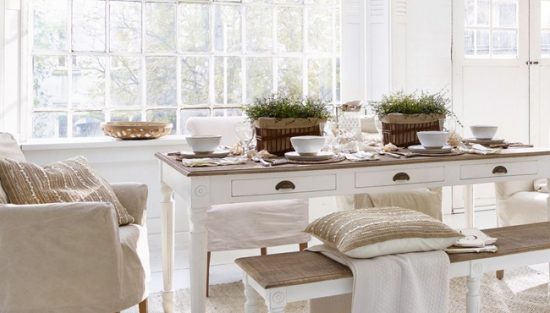 deco campagne blanc