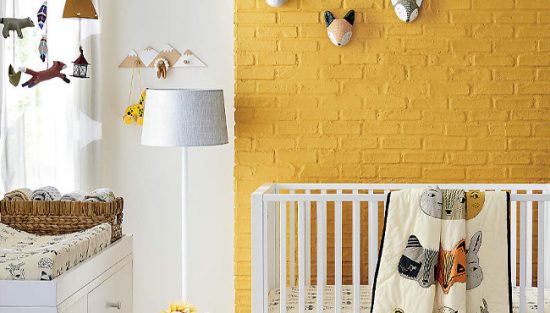 deco chambre bébé jaune