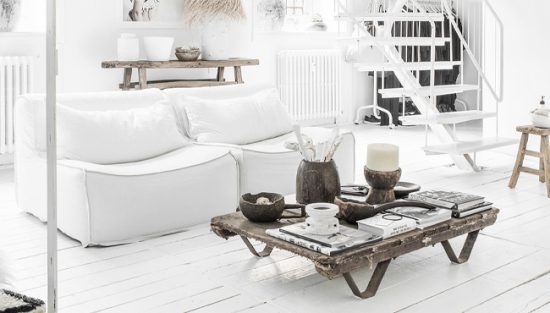 deco industriel blanc