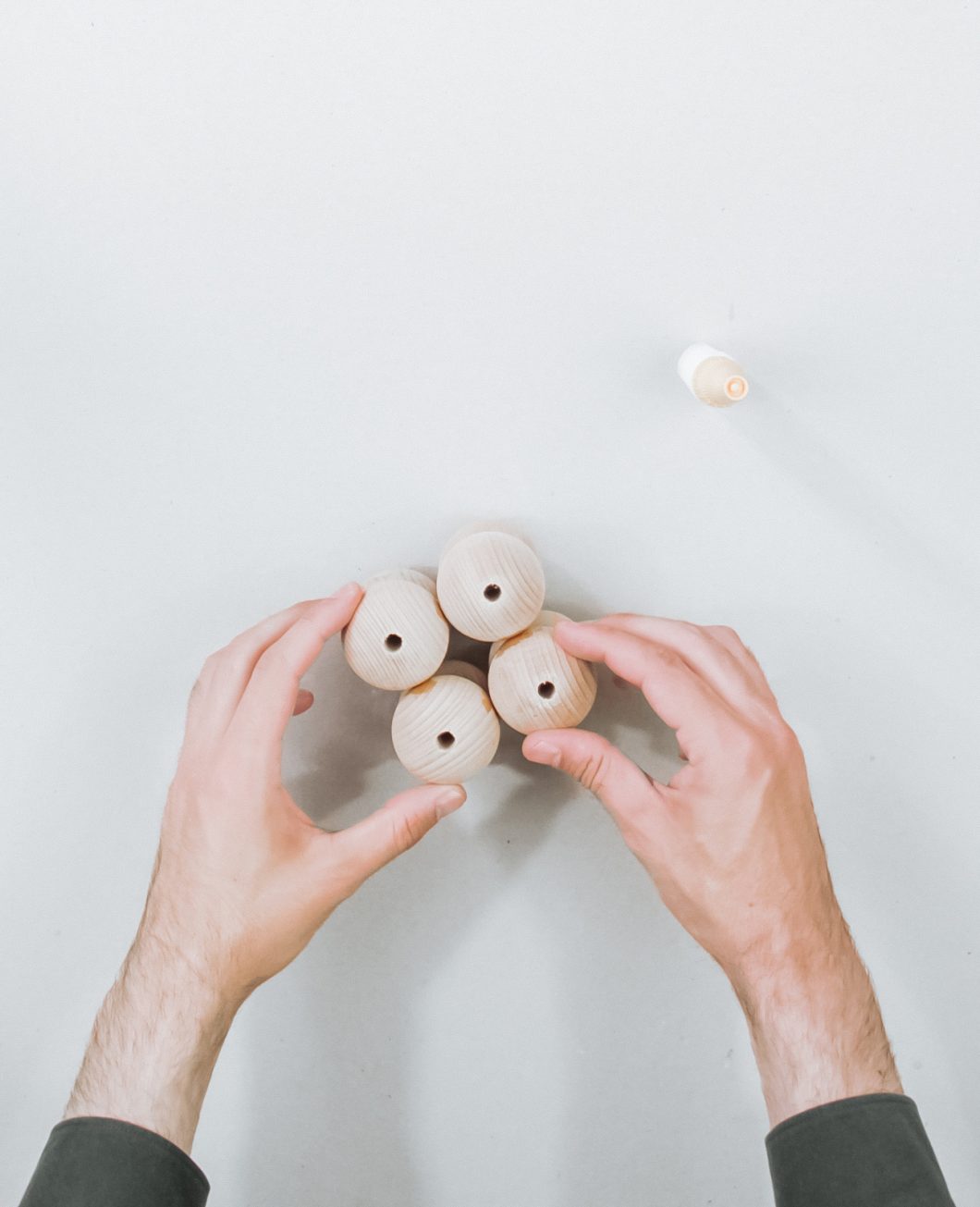 Tuto Déco : Le support pour fleurs séchées en perles de bois | My Blog Deco