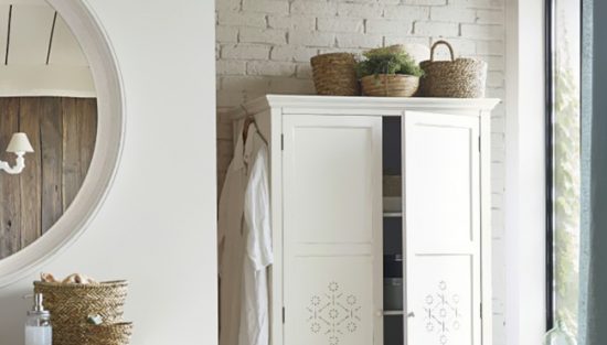 armoire blanche