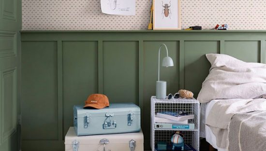 deco chambre ado vert