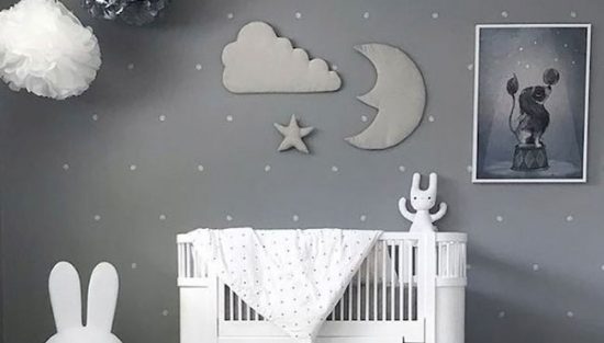 deco chambre bebe lune
