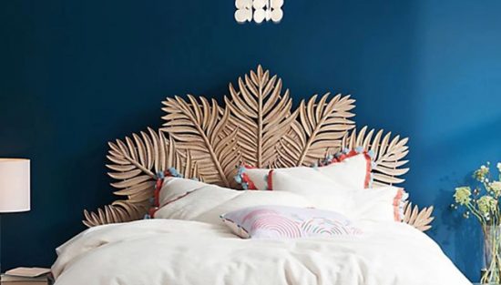 deco chambre bleu canard blanc